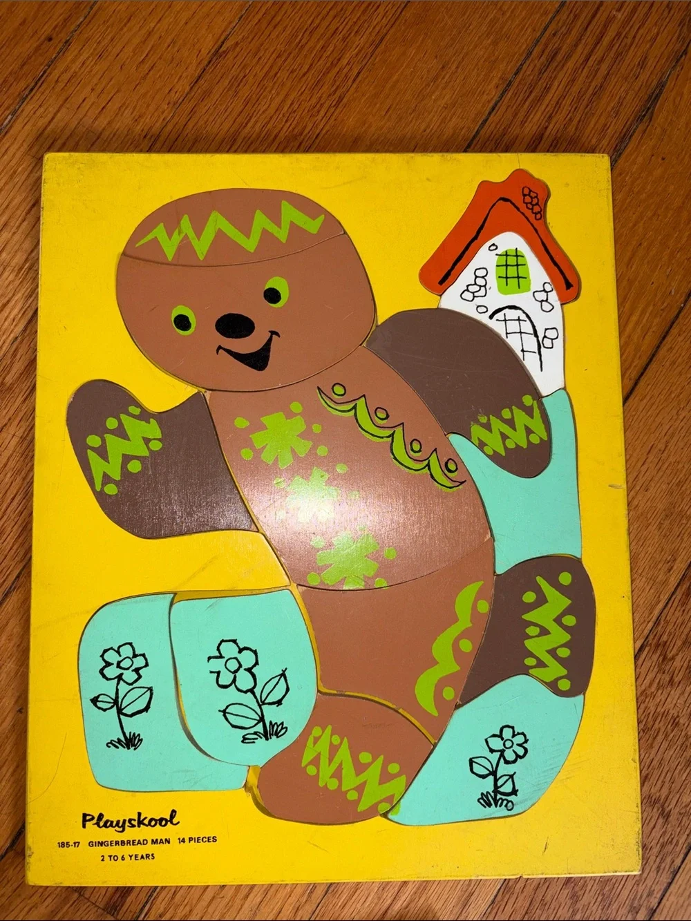 Playskool gingerbread man